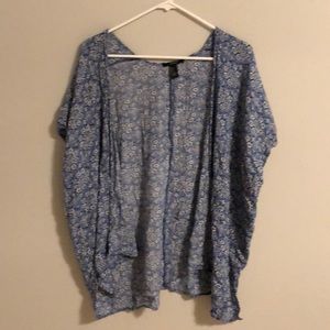 short sleeve pattern kimono